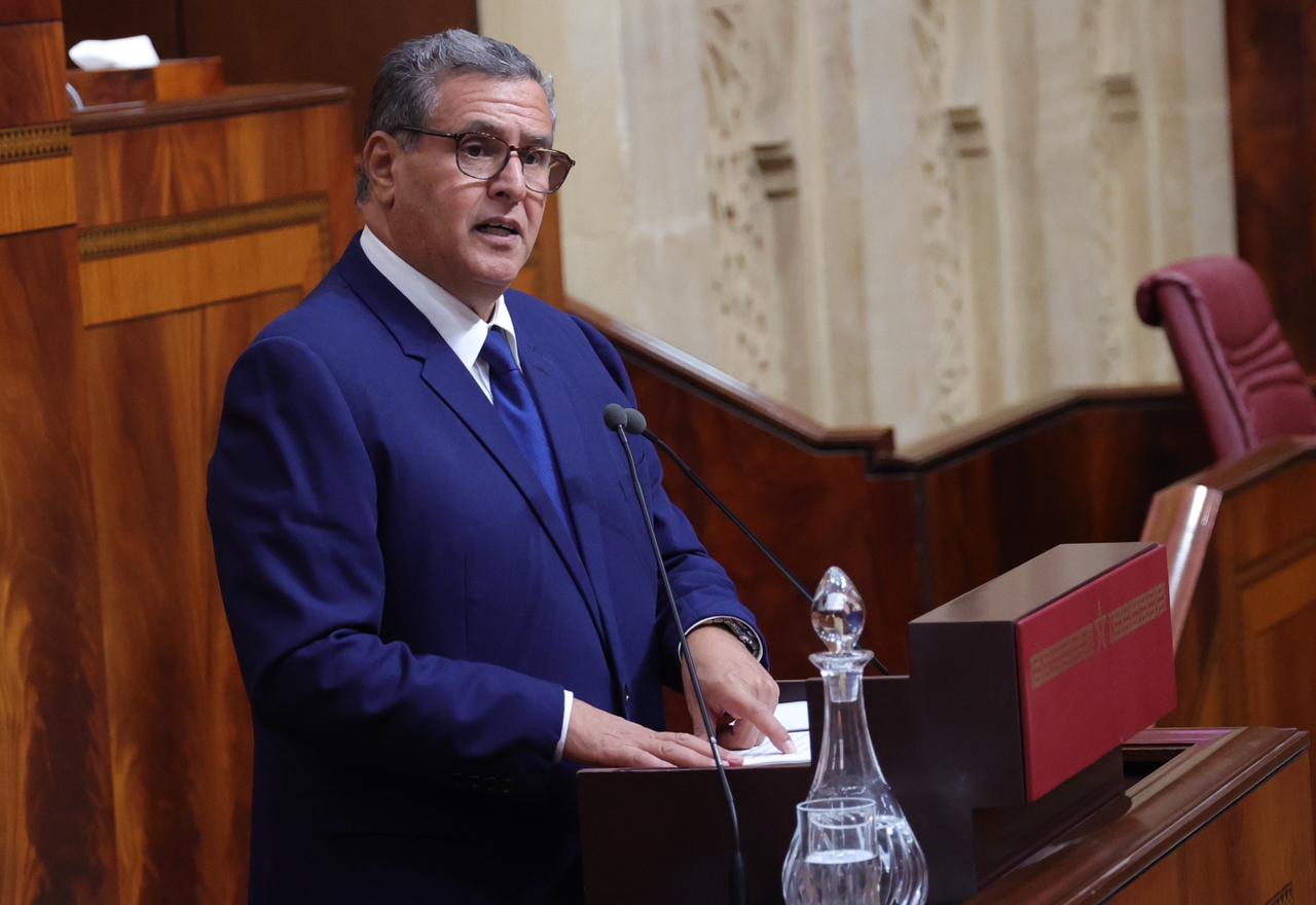 Le Chef Du Gouvernement M Aziz Akhannouch Se Rend La Chambre Des