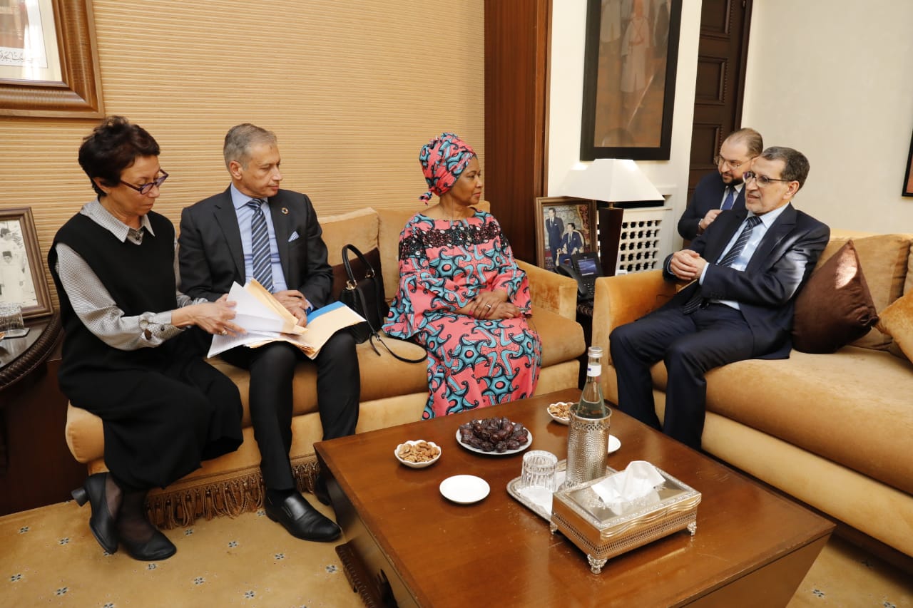 Le Chef Du Gouvernement Examine Avec La Directrice Exécutive D’ONU ...