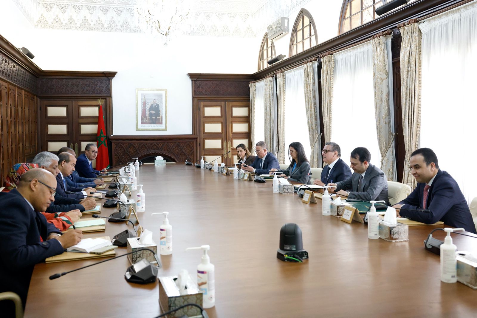 The Head of Government receives a delegation from the General Union of ...