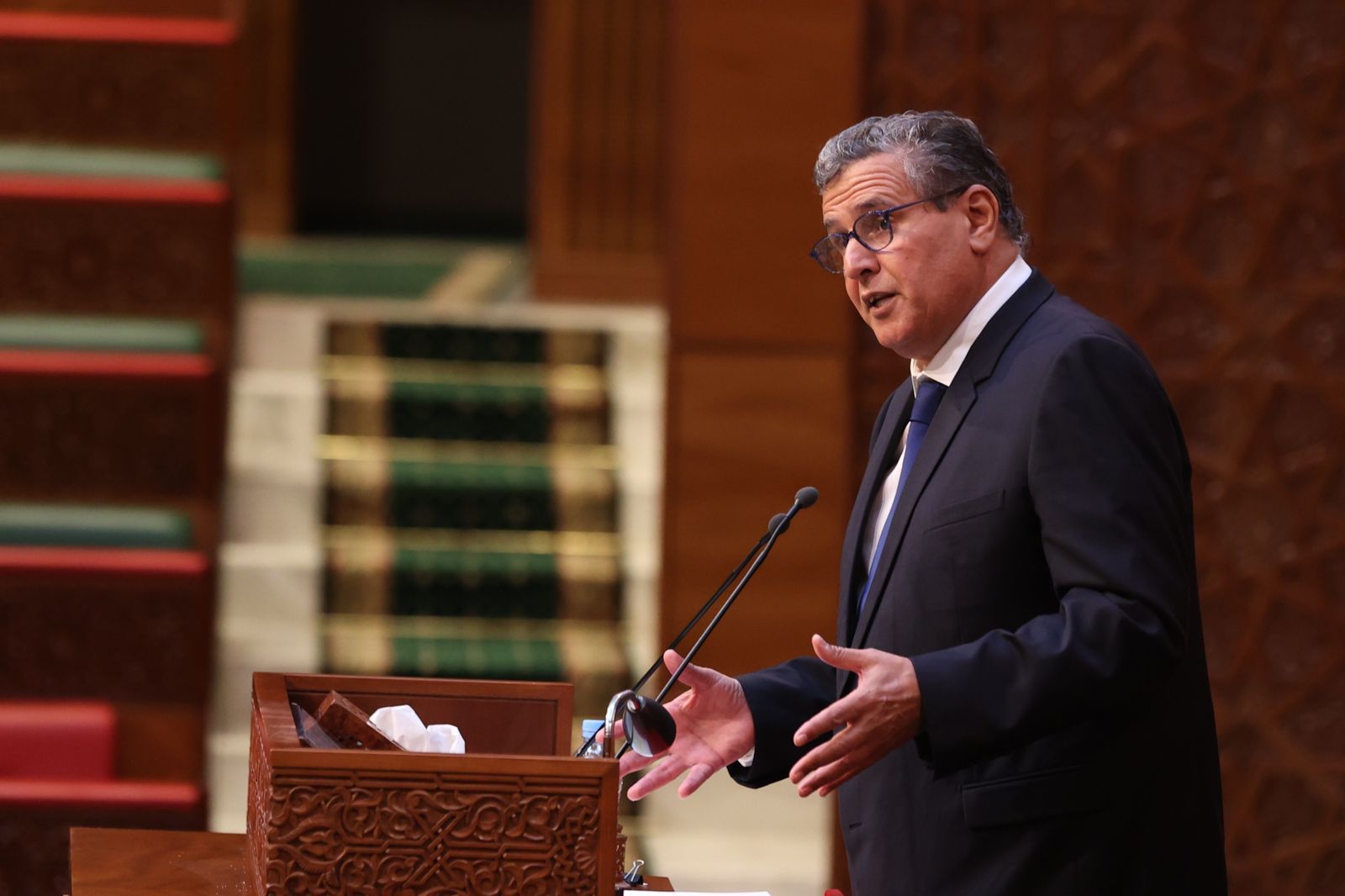 Le Chef Du Gouvernement M Aziz Akhannouch Convoque La Chambre Des Conseillers En Session