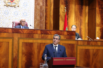 رئيس الحكومة، السيد عزيز أخنوش، يحل بمجلس النواب في جلسة عمومية شهرية للإجابة عن الأسئلة المتعلقة بالسياسة العامة (الاثنين 13 يونيو 2022)