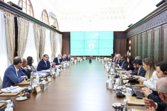 Le Chef de Gouvernement reçoit des administrateurs de la Banque Mondiale en visite officielle au Maroc.