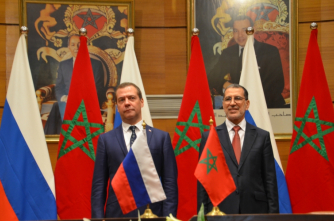 جلسة التوقيع على اتفاقيات الشراكة بين المملكة المغربية وفيدرالية روسيا