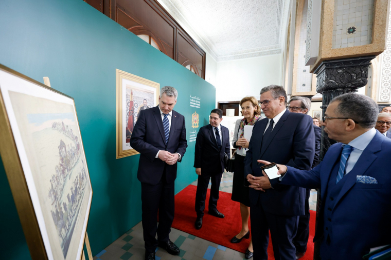 Le Chef Du Gouvernement S'entretient Avec Le Chancelier Fédéral De La ...