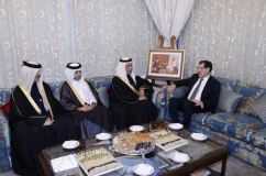 Accueil d'une délégation parlementaire qatarie