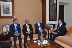 Le  Chef du gouvernement a reçu jeudi 21 novembre 2019 à Rabat, M. Teo Chee Hean, le vice- Premier ministre singapourien.