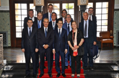 M. El Otmani reçoit une délégation de la Commission parlementaire mixte Maroc - UE