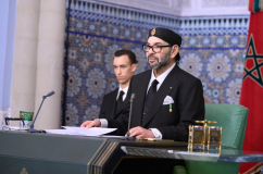 صاحب الجلالة الملك محمد السادس يوجه خطابا ساميا إلى شعبه الوفي بمناسبة الذكرى السابعة والأربعين للمسيرة الخضراء