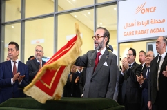 HM the King Launches Construction of Kenitra-Marrakech High-Speed Rail Line in Rabat