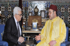 جلالة الملك يوجه رسالة إلى أخيه فخامة الرئيس محمود عباس، أبو مازن، رئيس دولة فلسطين.